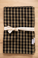 Gingham Towels / Olive