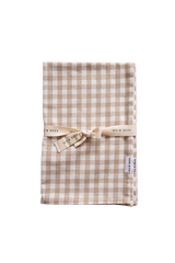 Gingham Towels / Beige