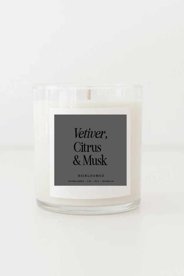 Vetiver, Citrus & Musk