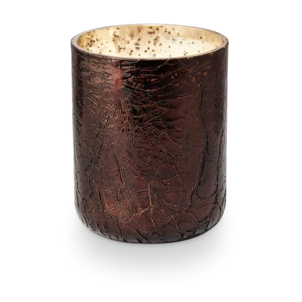 Crackle Glass Candle