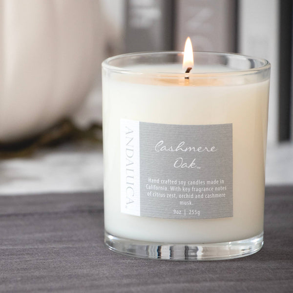 Cashmere Oak 9 oz Candle