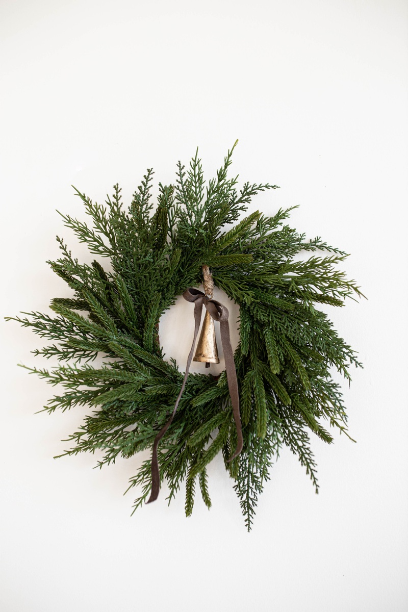 Norfolk & Cypress Mix Wreath Mini