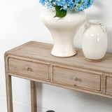 Vintage Console Table - 5 Drawers