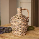 Willow Covered Wine Bottle