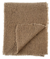 Sable Fringe Throw