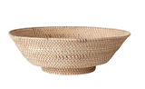 Rattan Footed Bowl