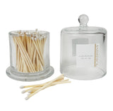 Glass Jar with Lid & 120 Matches