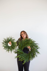 Norfolk & Cypress Mix Wreath Mini