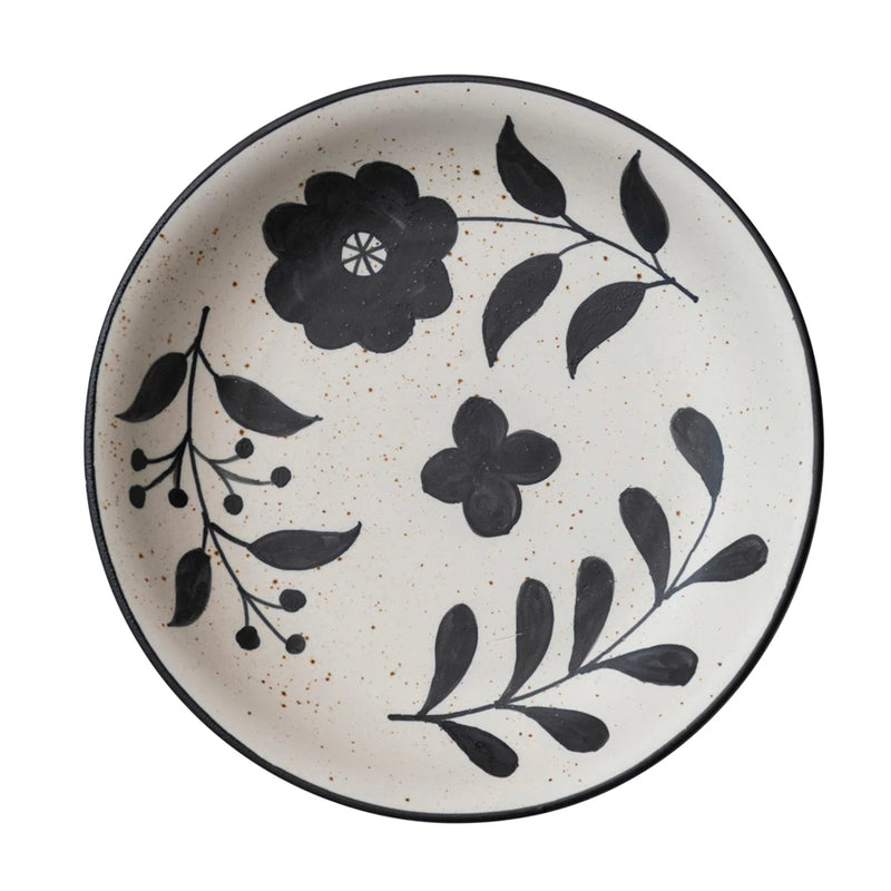 Hand-Painted Stoneware