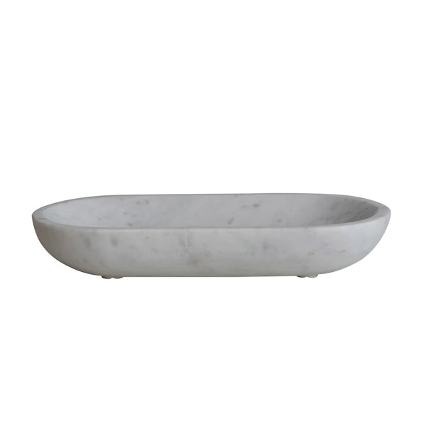 Oval Marble Bowl