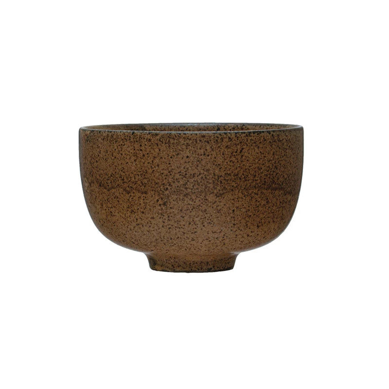 Stoneware Bowl, Brown