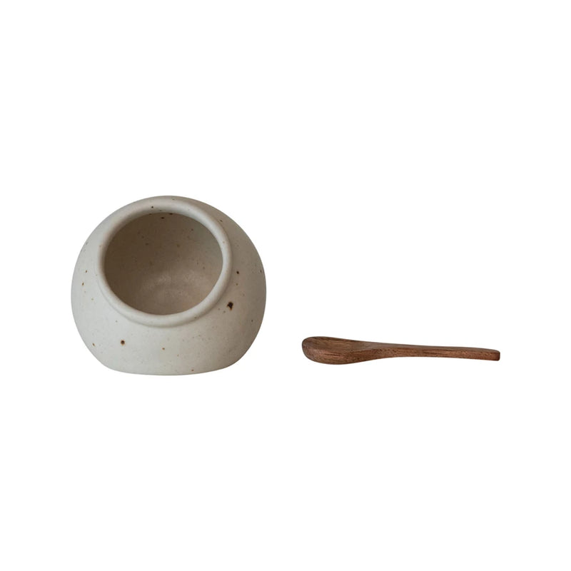 Stoneware Salt Cellar