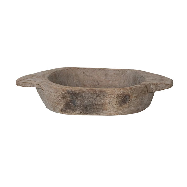 Found Wood Bowl, Handles