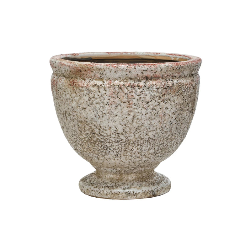 Footed Terracotta Planter