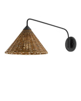 Basket Swing-Arm Wall Sconce