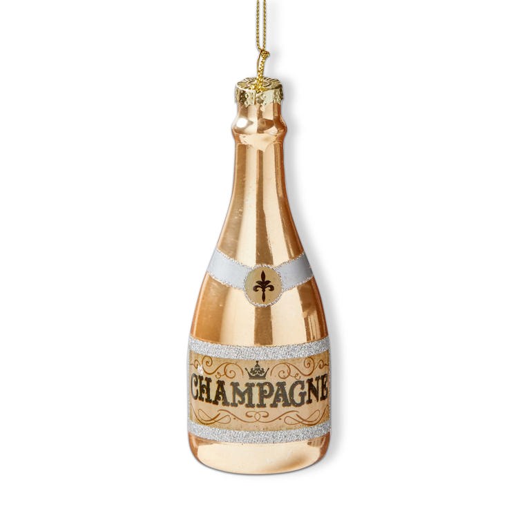 Champagne Bottle Ornament