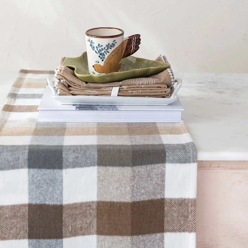 Plaid Flannel Table Runner