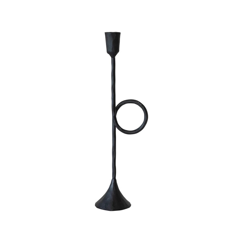 Horn Cast Iron Taper Holder