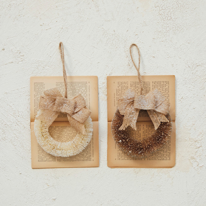 Sisal Wreath Ornament