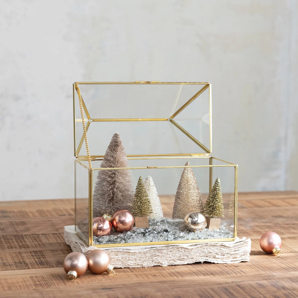 Glass House Shaped Display Box