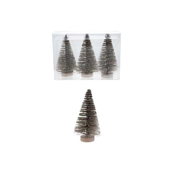 Bottle Brush Trees / Set of 3