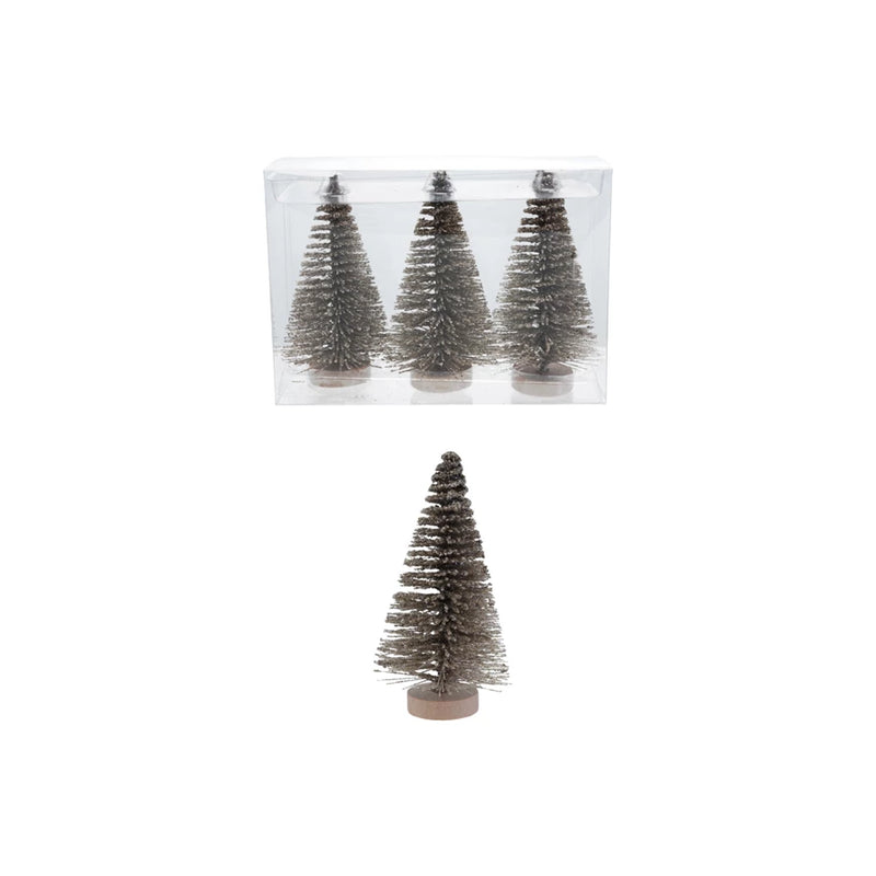 Bottle Brush Trees / Set of 3