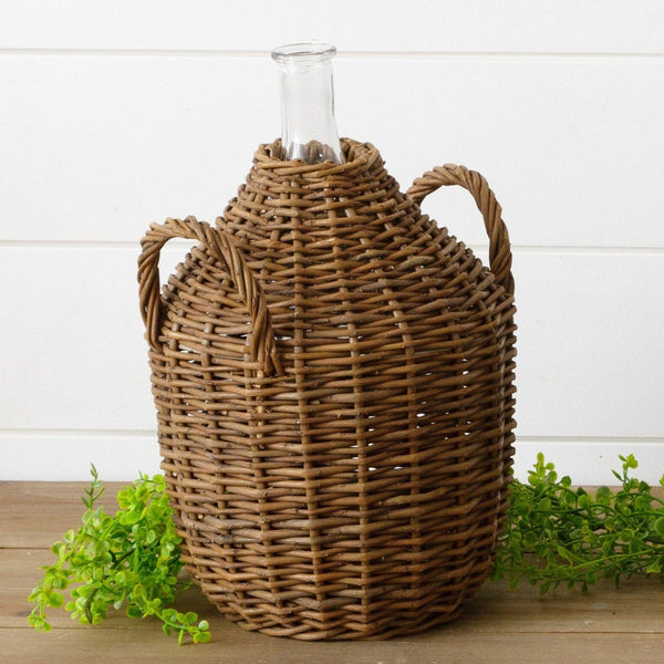 Wicker Demijohn- 2 Handles