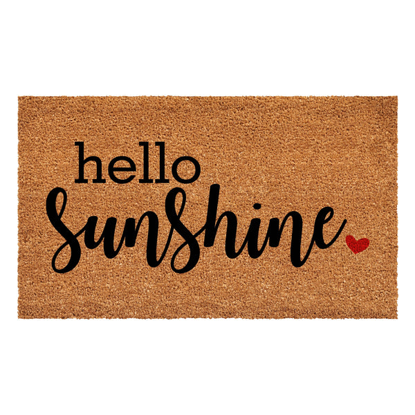 Hello Sunshine Doormat