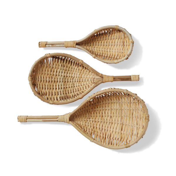 Cane Woven Colanders- 3