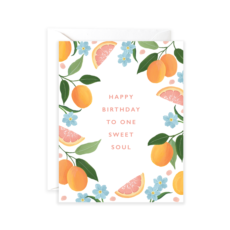 Sweet Soul Birthday Greeting Card