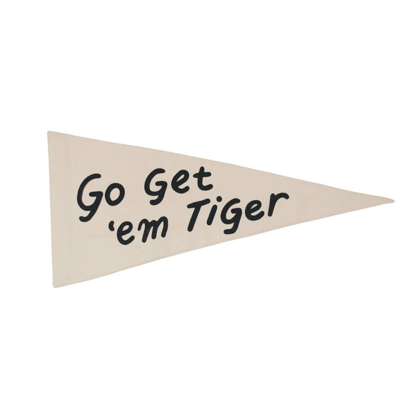 go get 'em tiger pennant