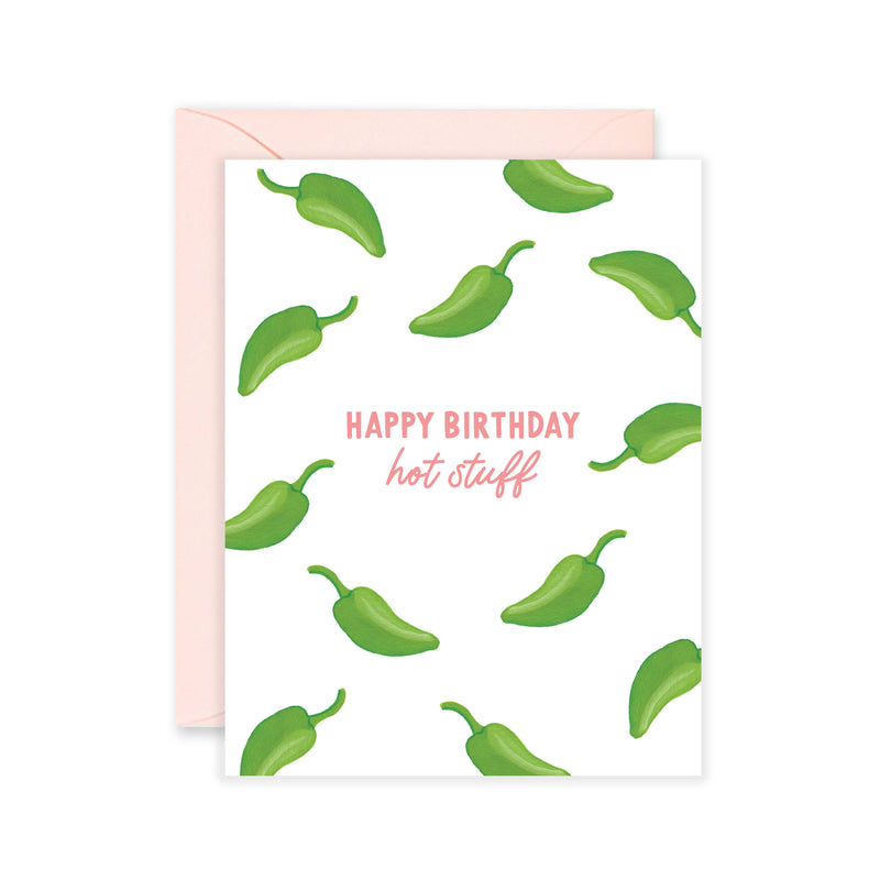 Hot Stuff - Funny Birthday Card