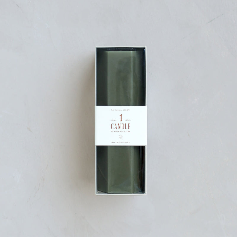 Hex Pillar Candle