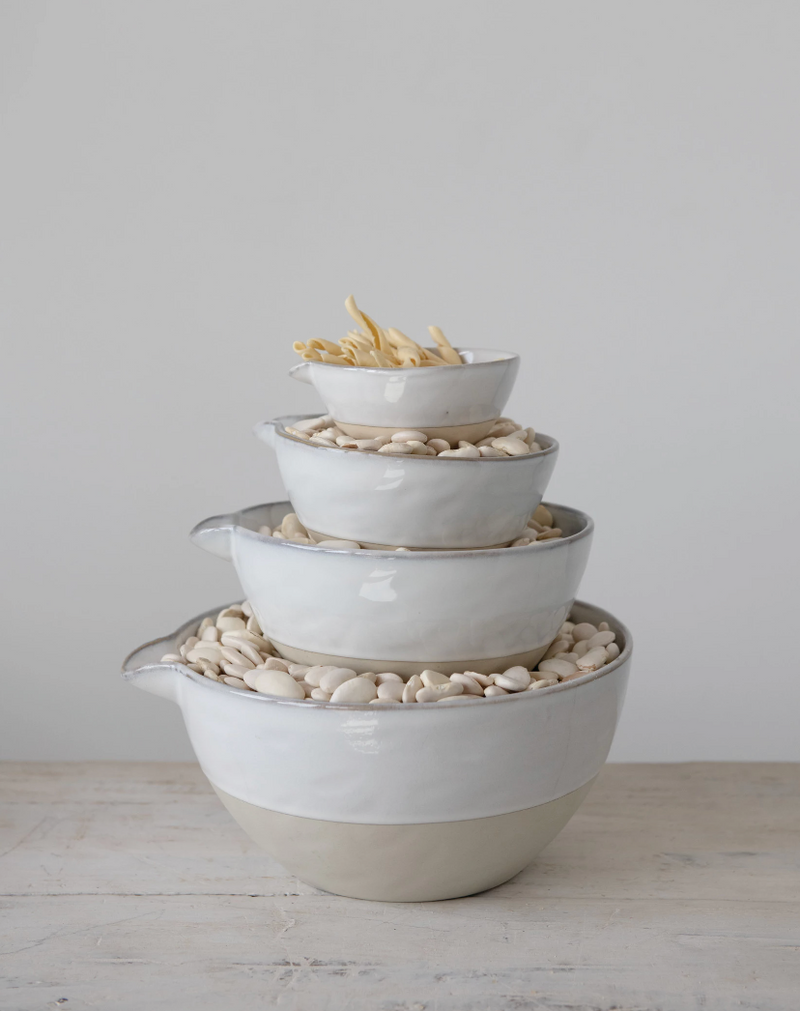 Stoneware Batter Bowls