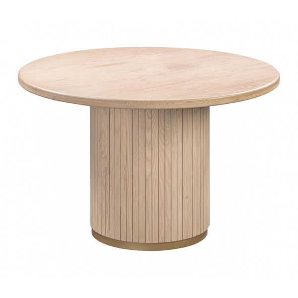 Round Reeded Table