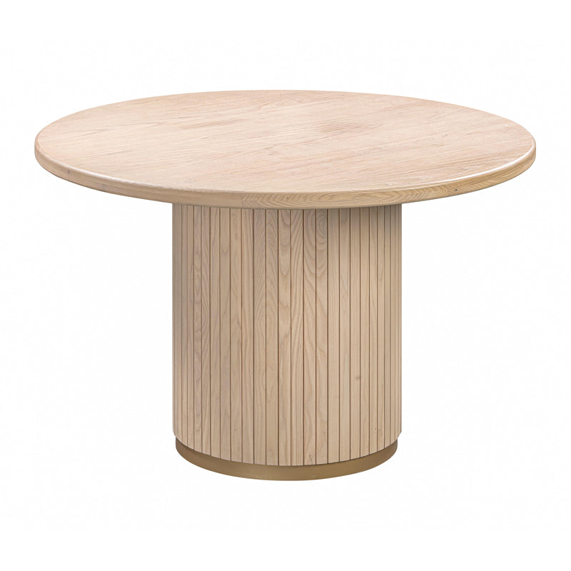 Round Reeded Table