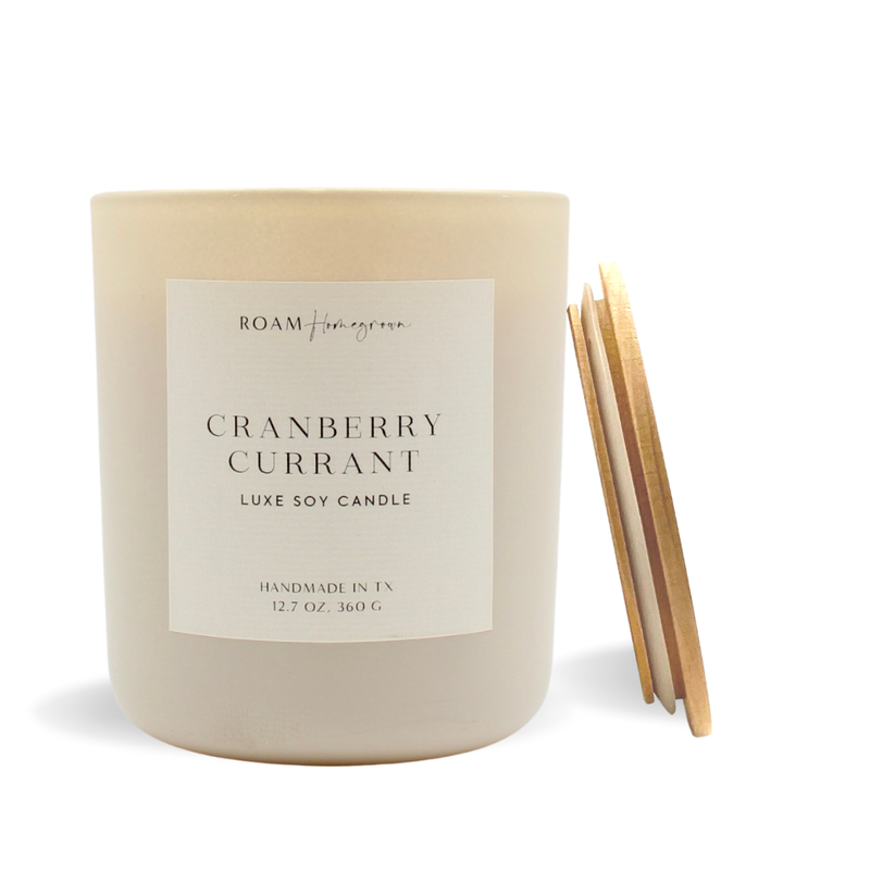 Cranberry Currant Soy Candle