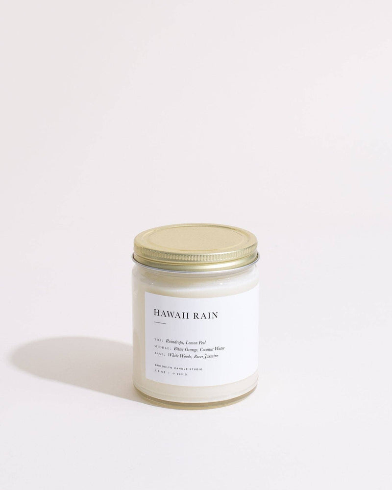 Hawaii Rain Minimalist Candle