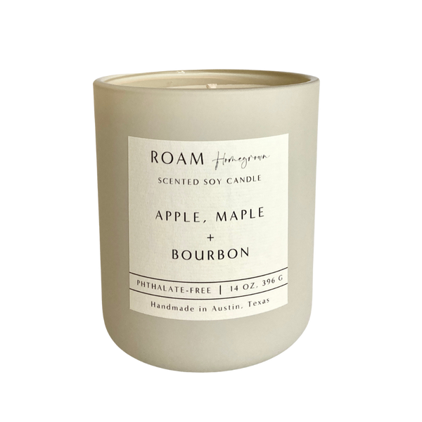 Apple Maple Bourbon Candle 140z