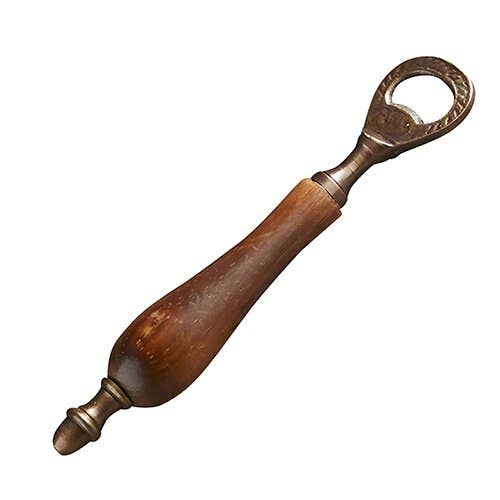 Bottle Opener W Wood Handle