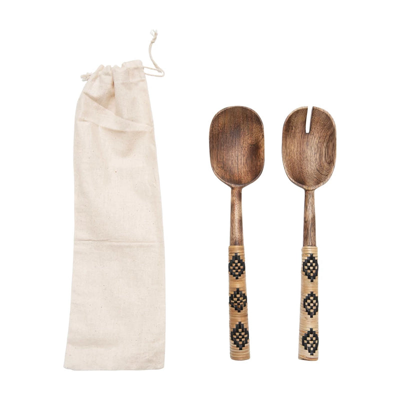 Wrapped Salad Servers