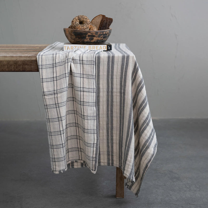 Two-Sided Cotton Double Cloth Tablecloth