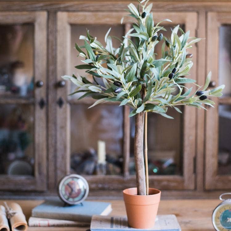 Artificial Small Olive Tree 24" Tall